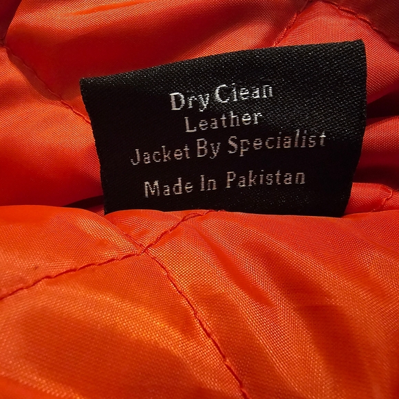 Straight To Hell: Comando Classic Black Leather Biker Jacket - Picture 6 of 7